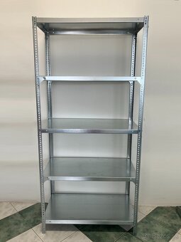 Kvalitné pozinkované kovové regály - 2