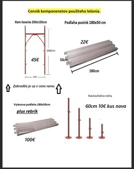 Stavebne lešenie - 2