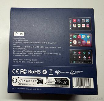 Carlinkit Tbox plus 8/128gb, android auto, apple carplay - 2