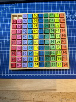 Mala nasobilka a drevene kocky - 2