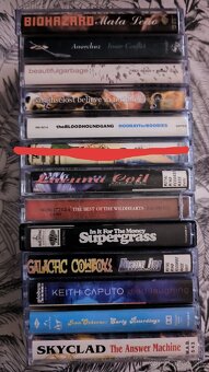 MC kazety originalky metal - 2