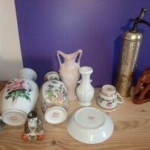Porcelánové šálky na čaj s "poklopom", čínsky porcelán a ori - 2