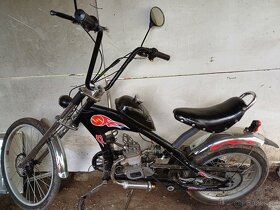 Bicykel vipomocný motorčekom - 2