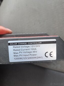 Na predaj solarny regulator 100a 12/24v - 2