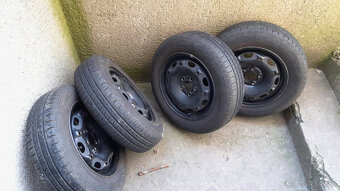 4ks pneu na diskoch 165/70 R14 - 2