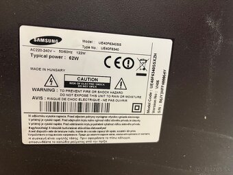 Smart tv samsung 3d tv 40” UE40f6340ss - 2