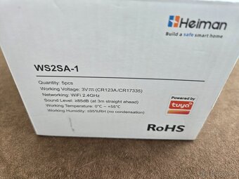 Heiman Fotoelektricky detektor dymu s WiFi a aplikaciou - 2