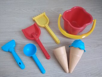 Hračky do piesku - 3€ retro kocky - 2