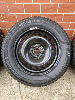 5x100 r15 et40 disky kolesa vw polo skoda fabia rapid 185 65 - 2