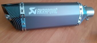 Na predaj - Nový ladený športový univerzálny moto výfuk - 2