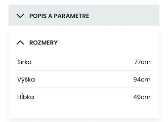 Komoda (nerozbalená, nepoužitá) Trenčín - 2