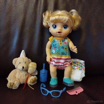 Baby Alive chodiaca bábika - top stav - 2