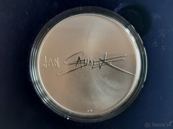 Strieborná päťuncová medaila Jan Saudek - Tanečnica - 2