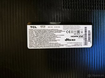 TCL 43p735 UHD 4K smart Google tv - 2