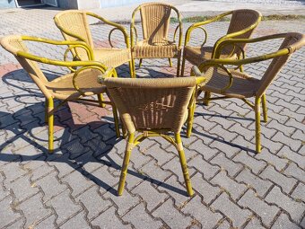 Ratanové kreslá - 2