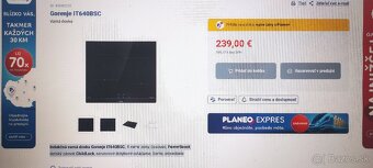 Indukčná varná doska Gorenje - 2