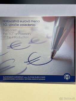 Súbor mincí 2012 euromena - 2