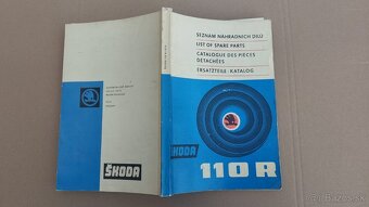 Seznam náhradních dílu na ŠKODA 110R, 110 R erko. - 2