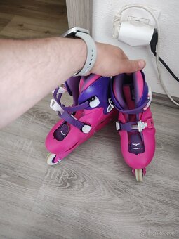 Predám detské kolieskové korčule Oxelo - 2