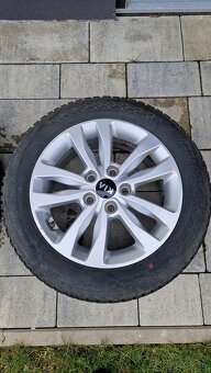 Originál disky Kia Ceed 6,5Jx16H2 R16 s pneu a TPMS - 2