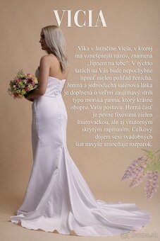 Krásne nové svadobné šaty Vicia - 2