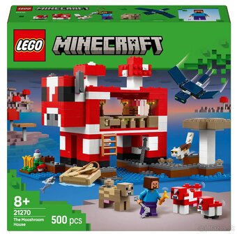 LEGO Minecraft Dom kravotrávok - 2