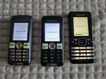 3x Sony Ericsson mobil - 2