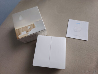 Aqara QBKG03LM vypinac - biely 2-packovy - 2