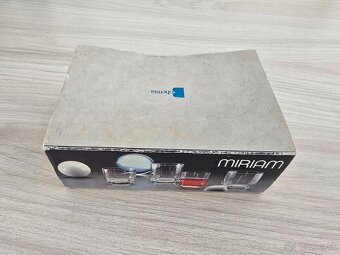 VZÁCNE vintage poháre MIRIAM z BOHEMIA CRYSTAL (6 ks) v krab - 2