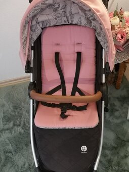 Predám kočík Petite & Mars ružový - 2