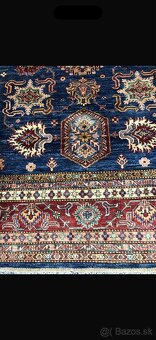 Ručne vyrobený perzký koberec Kazak Gul - 2