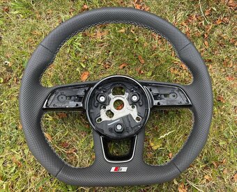 AUDI VOLANT KOZENY ZKOSENY PERFOROVANY A4 S4 B9 A5 B9 - 2