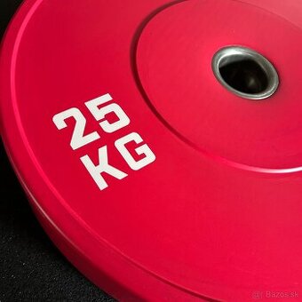 Farebný bumper kotúč 25kg - Nové - 2