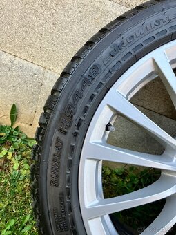 BMW disky zo zimnými pneumatikami 245/45 r18 - 2