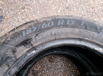 Predám 2ks Zimné pneumatiky 185/60 R15 M+S - 2