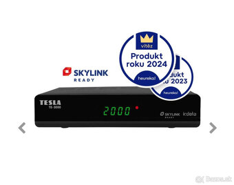 Satelitný prijímač Tesla TE‑3000 (čierny) - 2