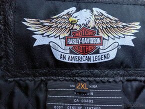 Kožená bunda Harley Davidson XXL - 2
