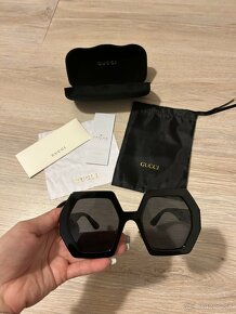 Gucci slnečné okuliare GG0772S - čierne (GG1) - 2