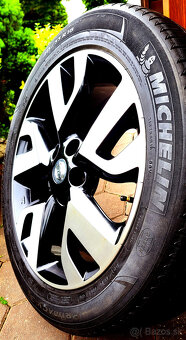 alu R18 5x114,3 orig. NISSAN /+ Renault + Dácia, pneu 215/55 - 2