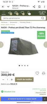Prehoz na bivak nash Titan T2 pro - 2