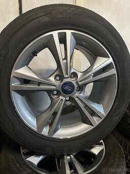 5x108 R16 7J ET50 Ford + letné 215/55 R16 Hankook - 2