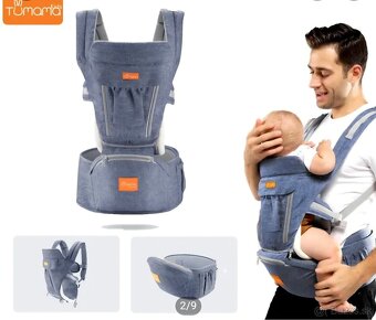 NOVÝ nepoužívaný detský nosič zn. Tumama kids - 2