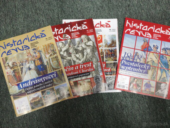 Historická Revue HR komplet ročníky 2013 - 2024 - 2