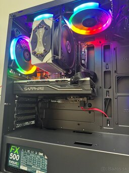 Predám herný počítač AMD , RX 570 8GB ,16 GB RAM DDR3 - 2