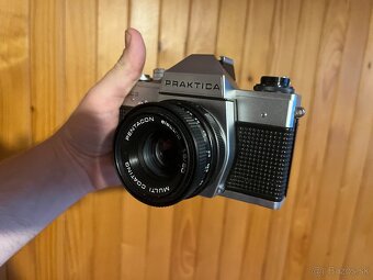 Praktica PLC3 + Pentacon 50mm f1.8 electric (predaná) - 2