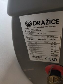 Bojler 125l Dražice - 2