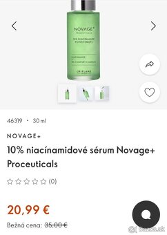 10% niacínamidové sérum Novage+ Proceuticals..Akcia Vianocee - 2