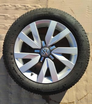 Originál disky VW + zimné pneumatiky Kleber R16 - 2