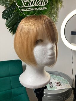 Dámske tupé – ručná výroba zo 100 % detských slovenských vla - 2