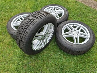 17" ALU 5x112 AUDI + zimné 225/55 r17 TOP SADA - 2